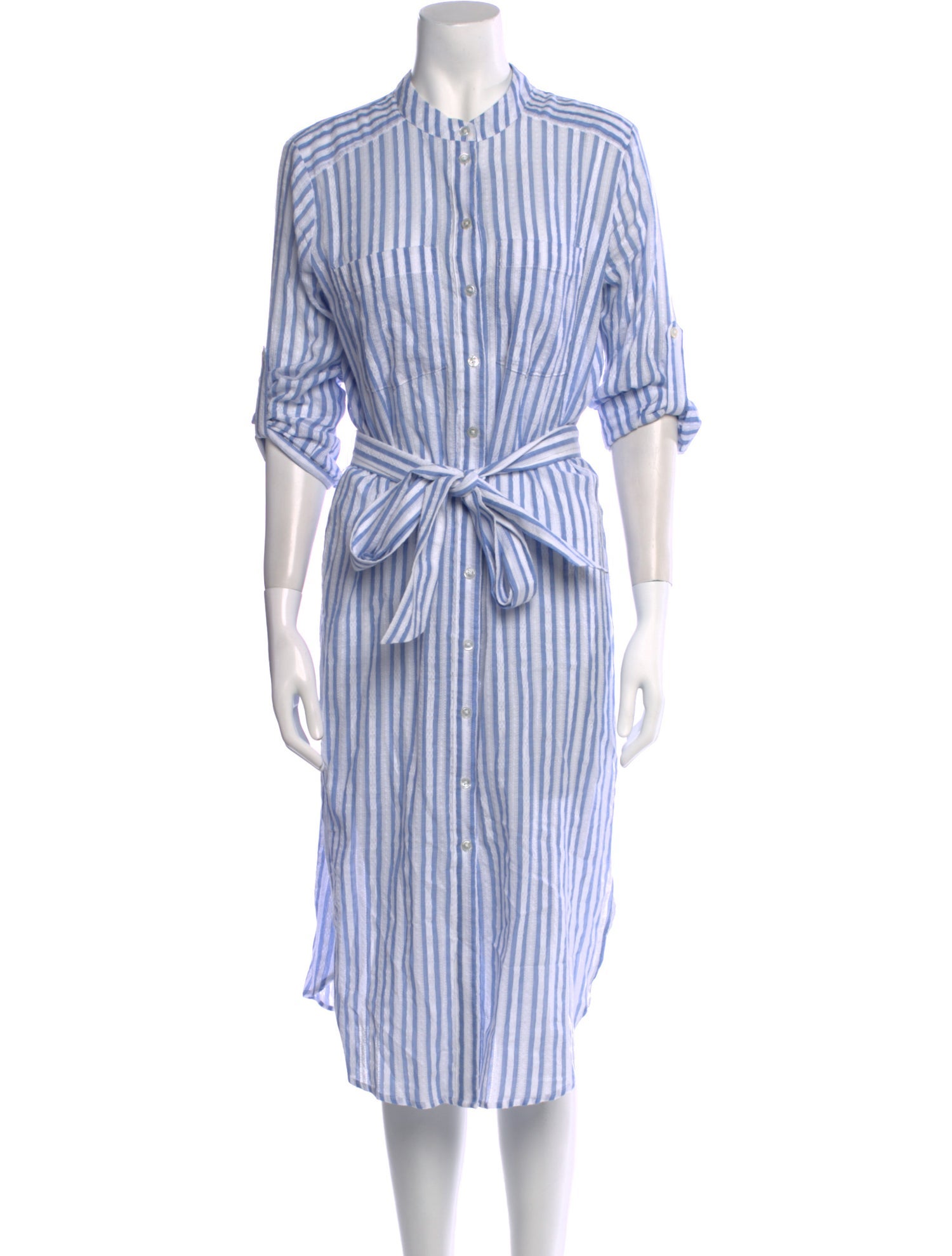 Veronica Beard Striped Mini Dress