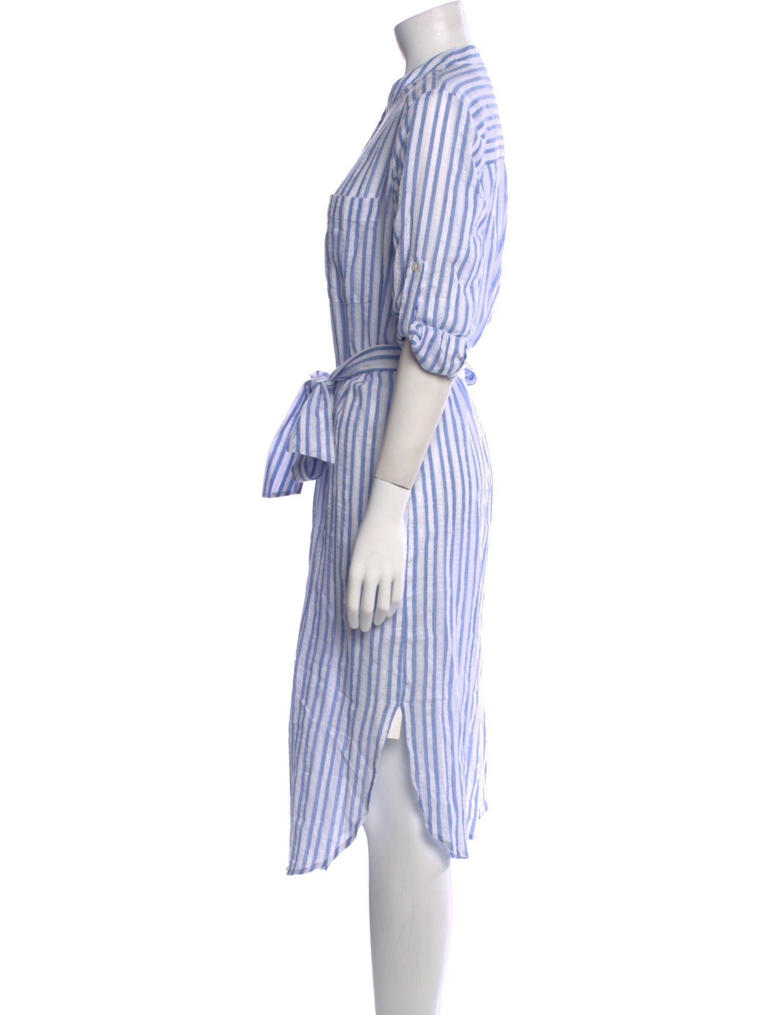 Veronica Beard Striped Mini Dress