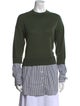 Veronica Beard Merino Wool Striped Sweater