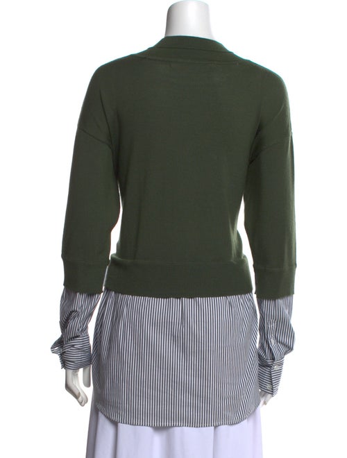 Veronica Beard Merino Wool Striped Sweater