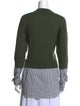 Veronica Beard Merino Wool Striped Sweater