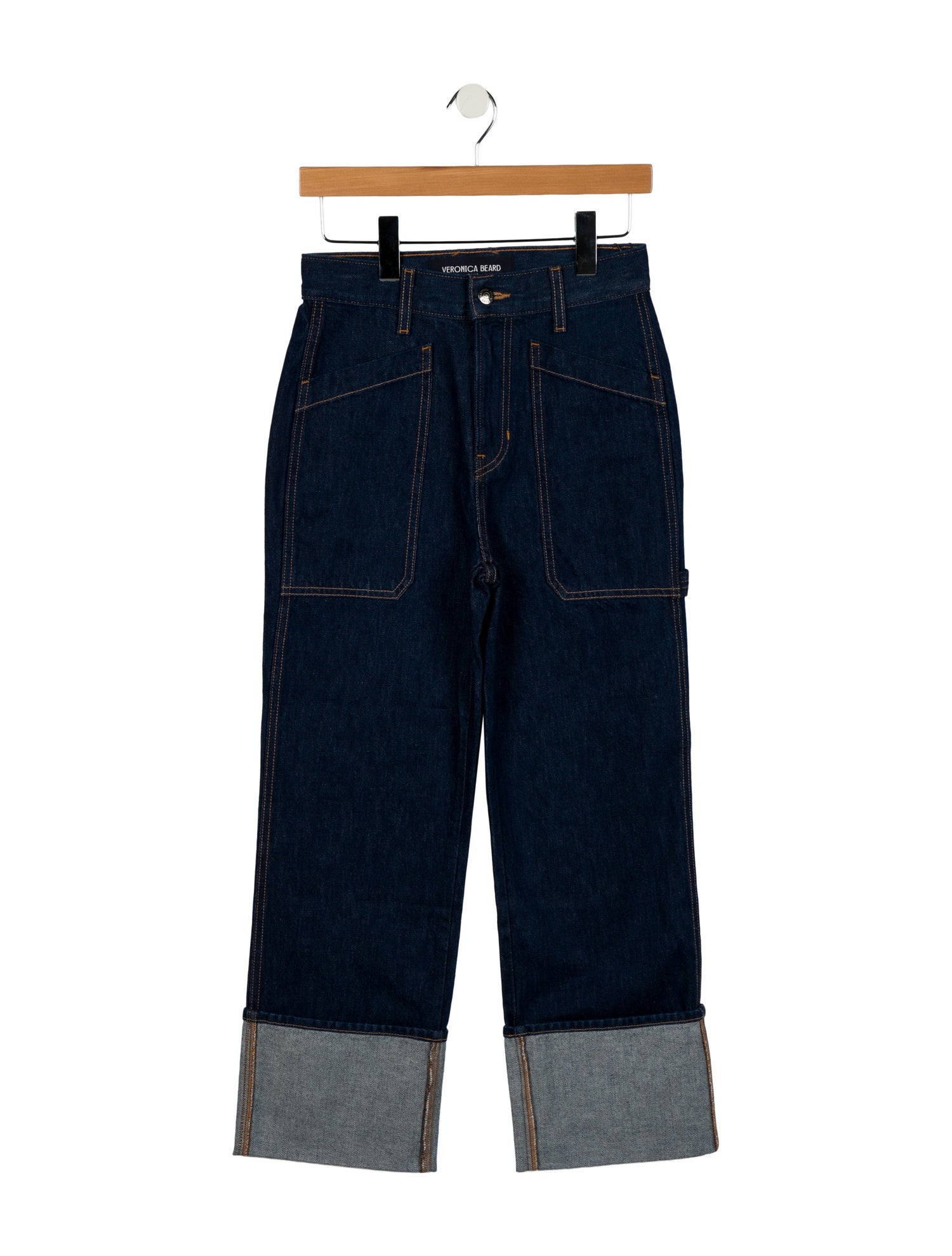 Veronica Beard High-Rise Wide Leg Jeans w/ Tags