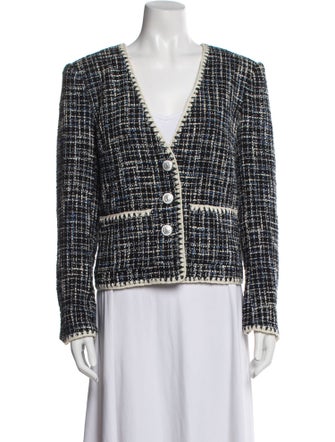 Veronica Beard Tweed Pattern Jacket
