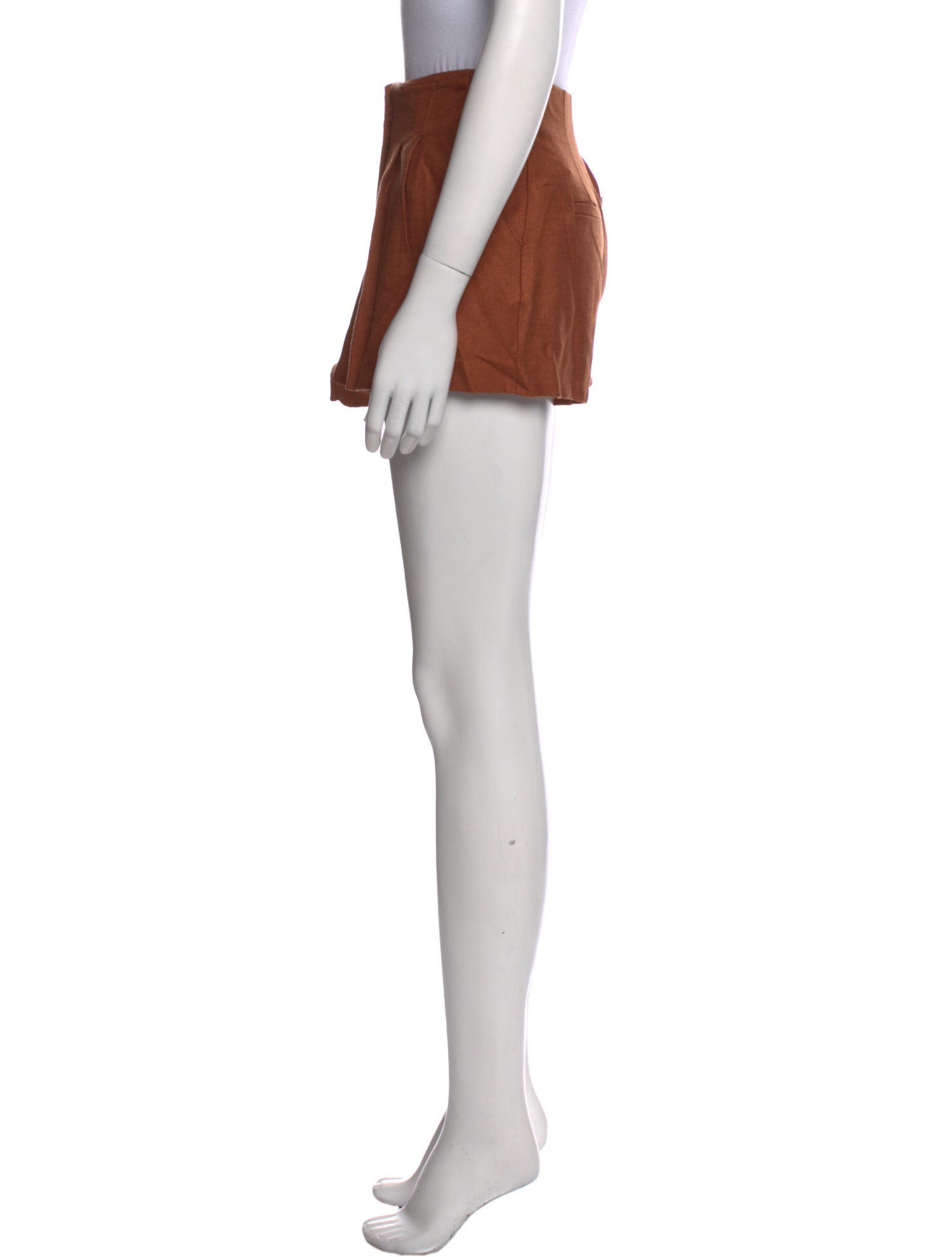 Veronica Beard Linen Mini Shorts