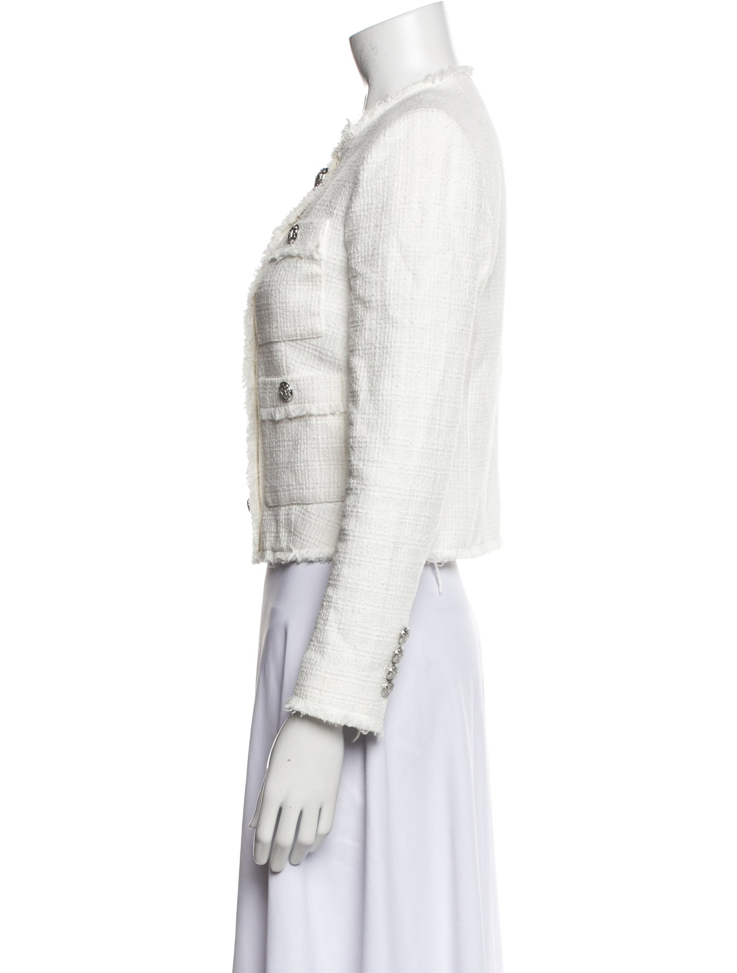 Veronica Beard Tweed Pattern Jacket