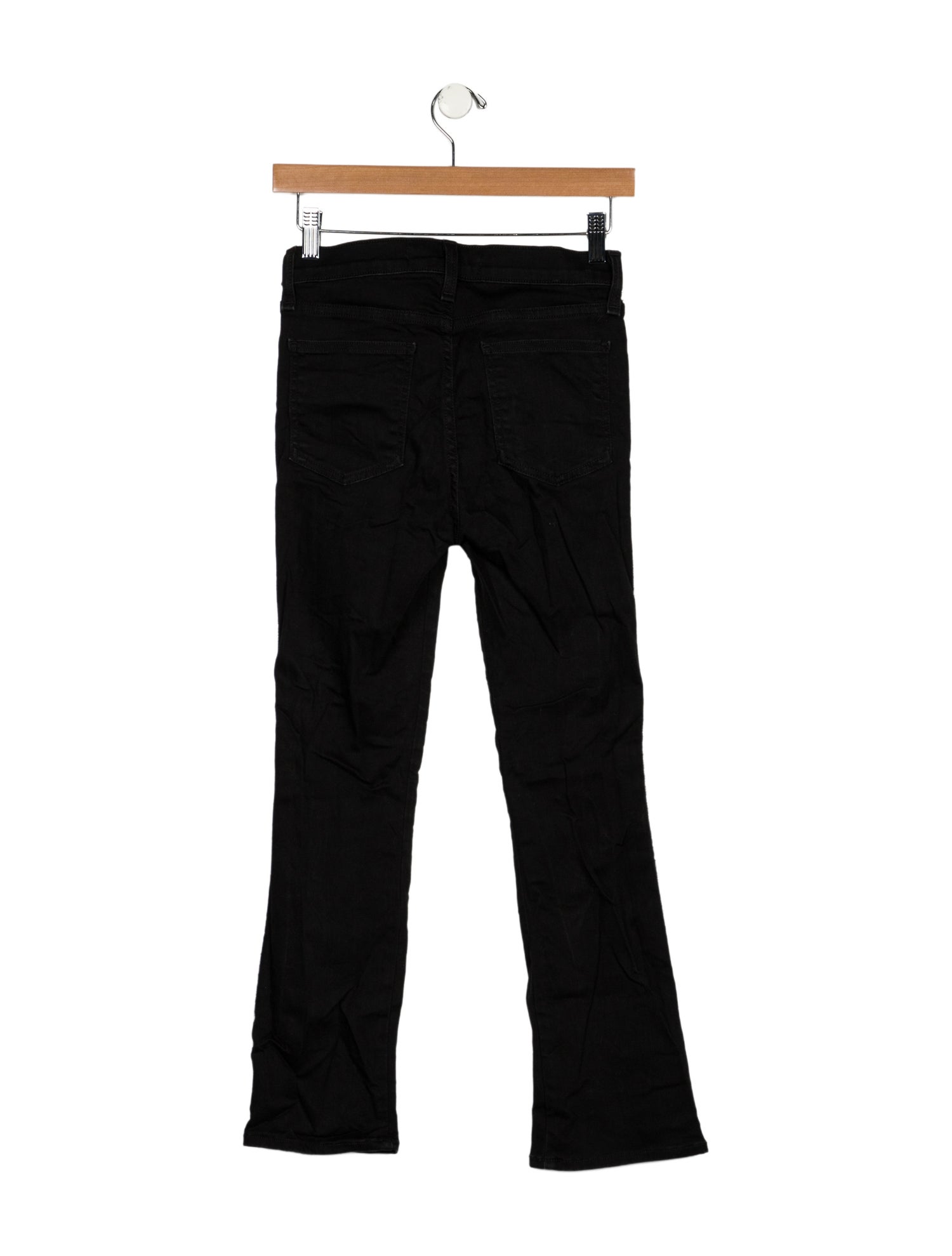 Veronica Beard Mid-Rise Straight Leg Jeans