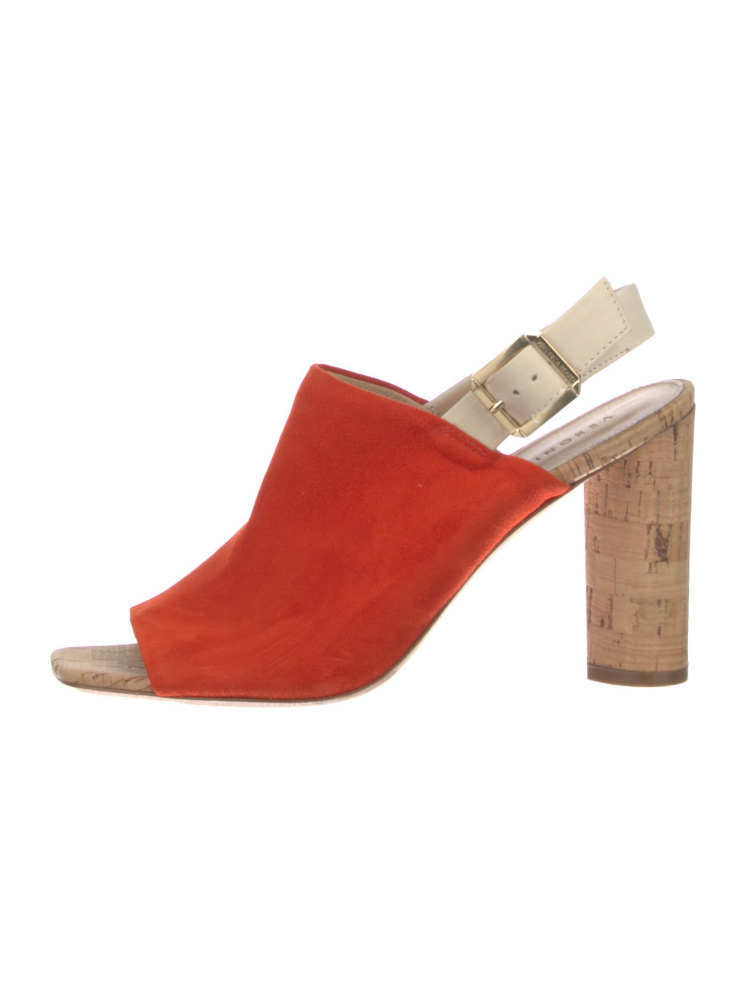 Veronica Beard Suede Slingback Sandals