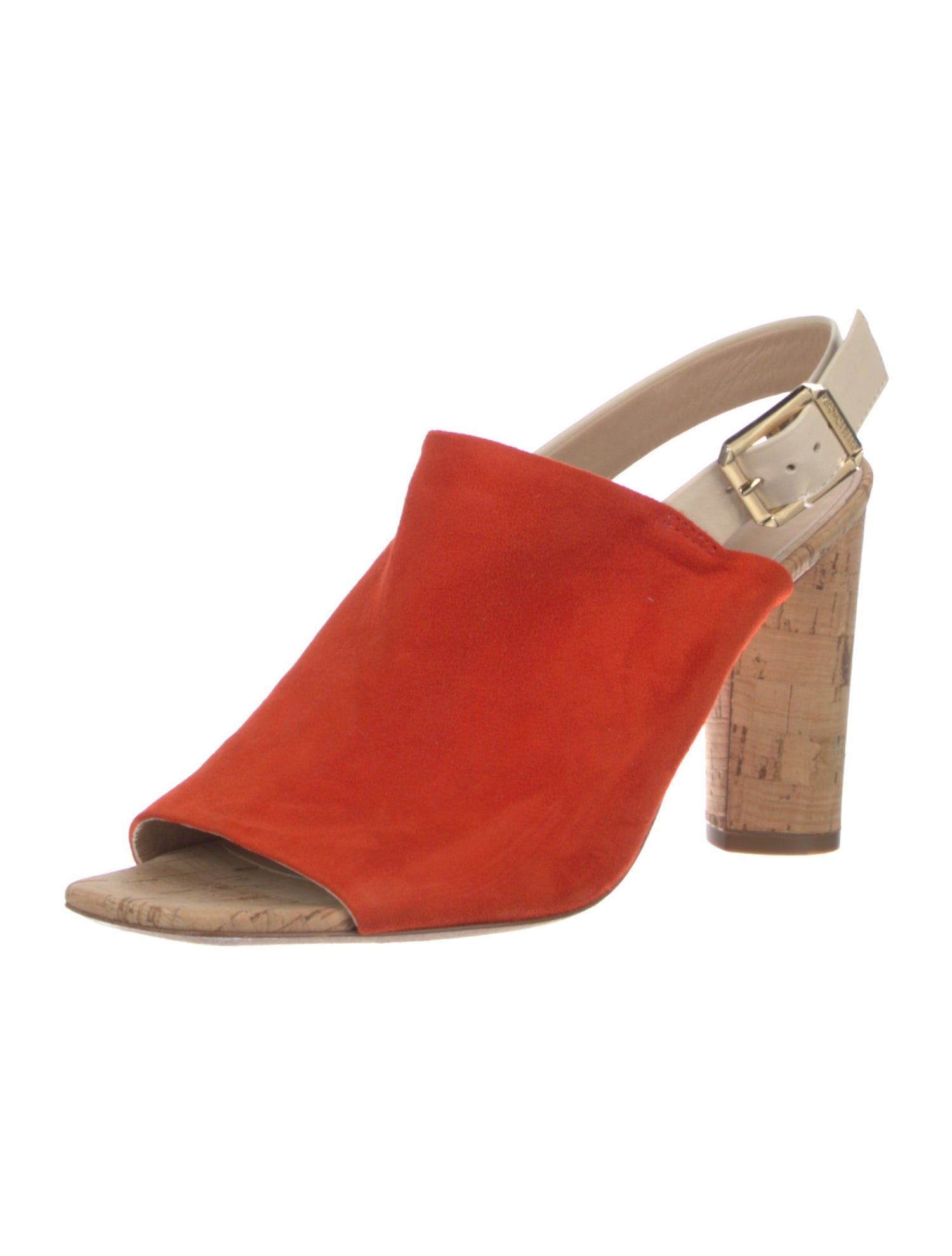 Veronica Beard Suede Slingback Sandals