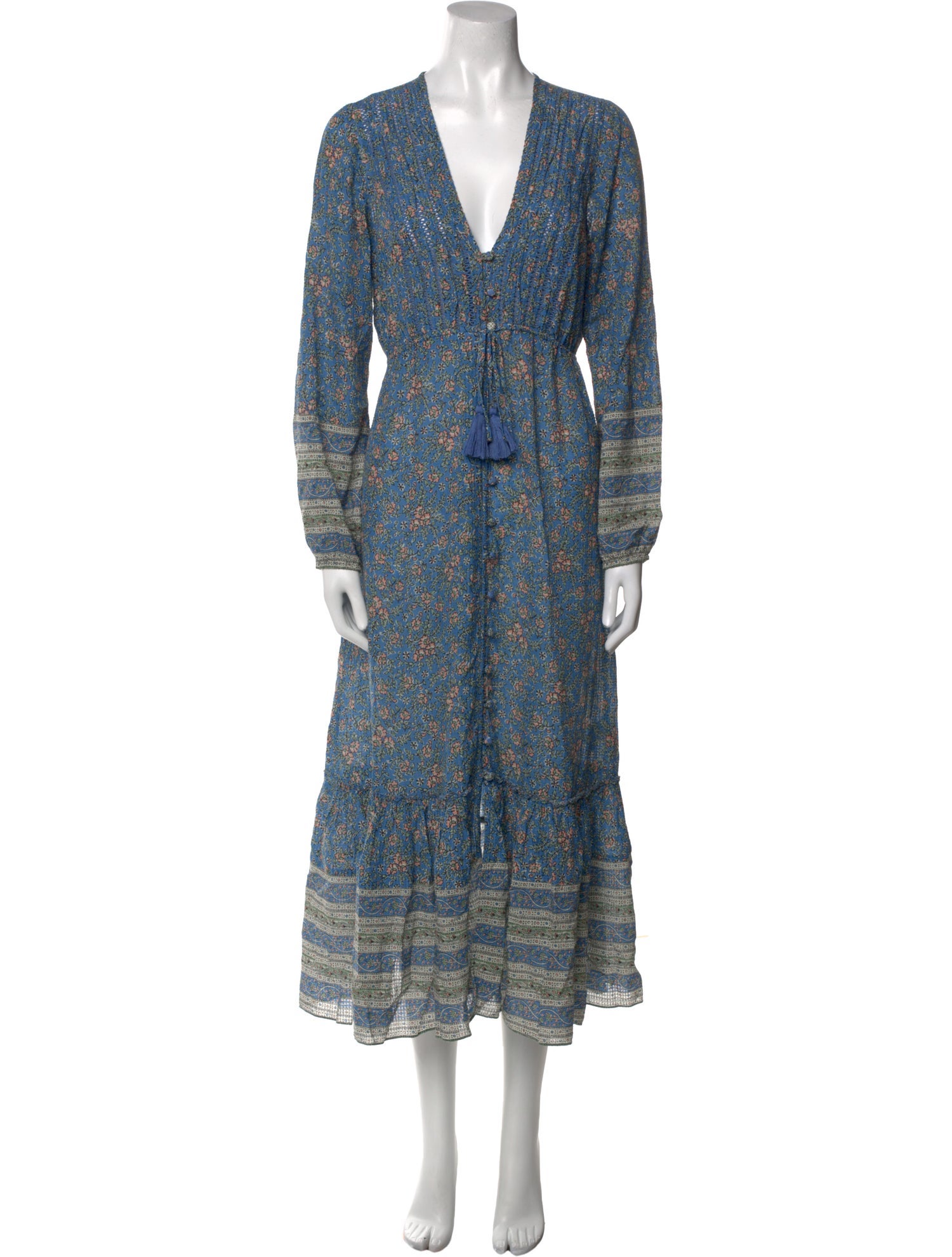 Veronica Beard Printed Long Dress