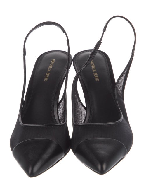 Veronica Beard Mesh Slingback Pumps