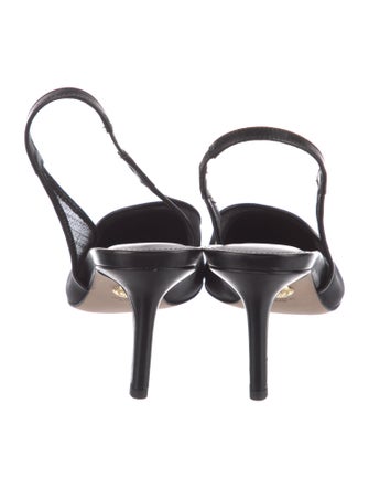 Veronica Beard Mesh Slingback Pumps