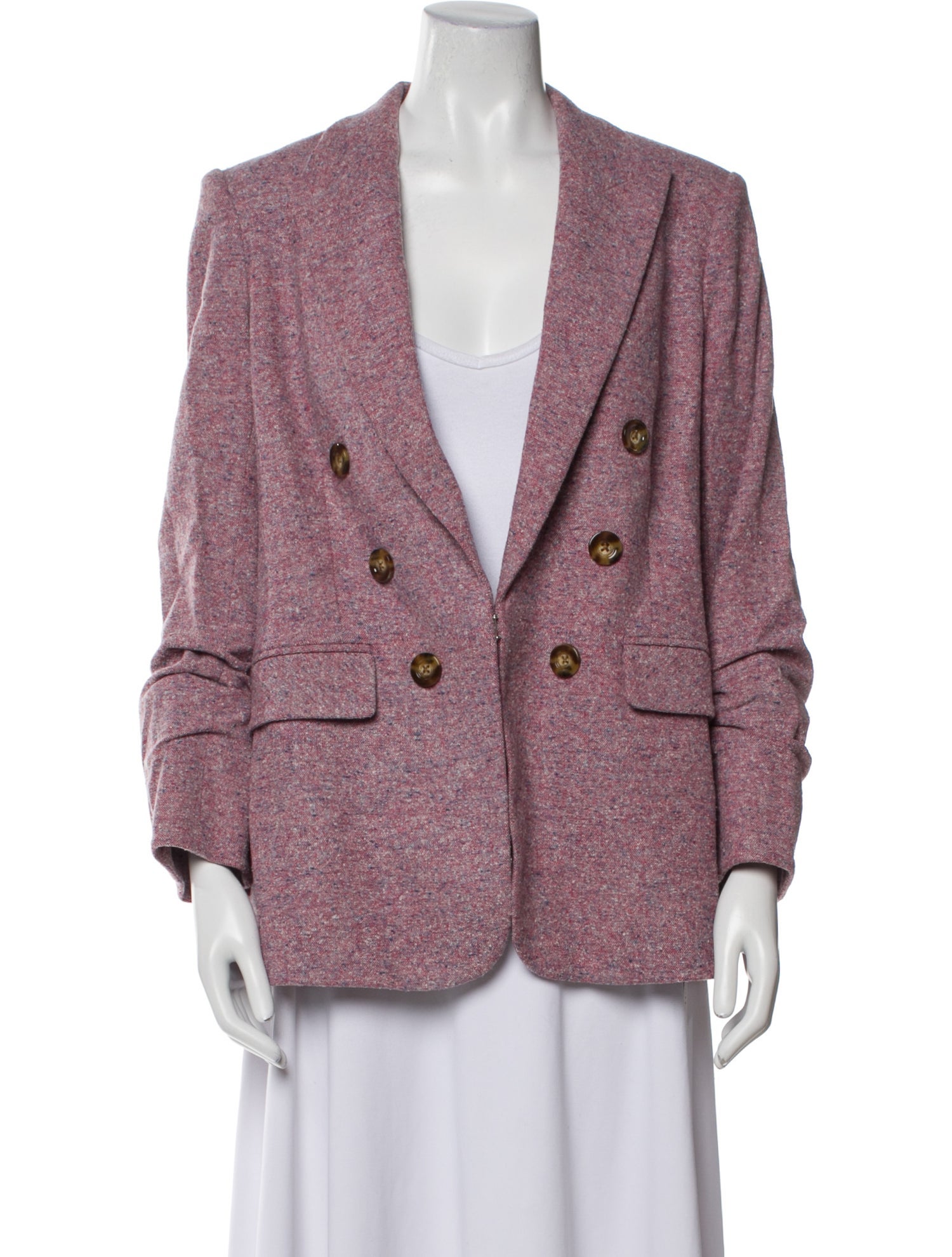 Veronica Beard Tweed Pattern Blazer