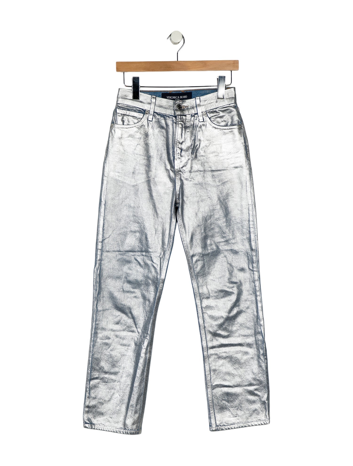 Veronica Beard High-Rise Skinny Leg Jeans