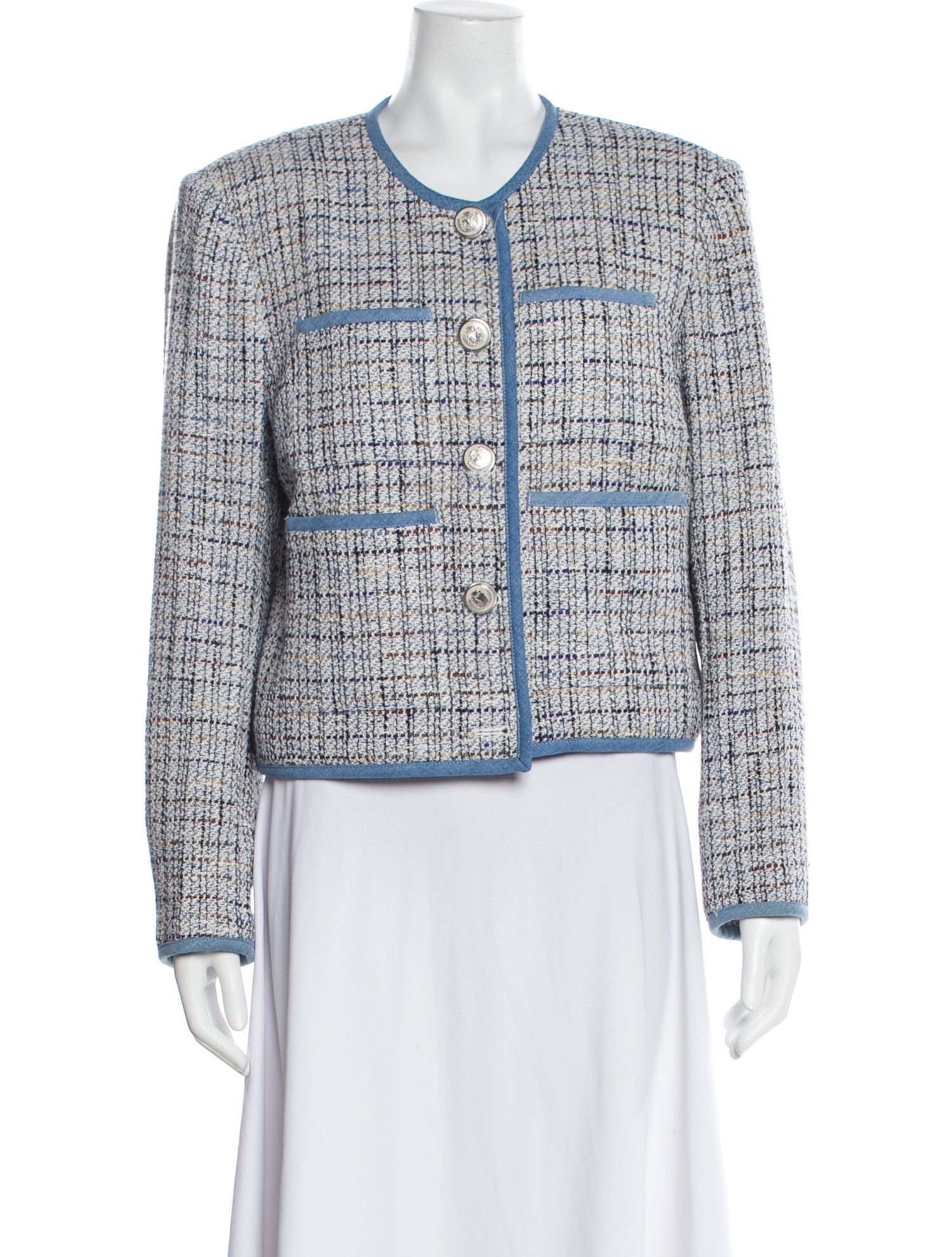 Veronica Beard Tweed Tweed Pattern Evening Jacket w/ Tags