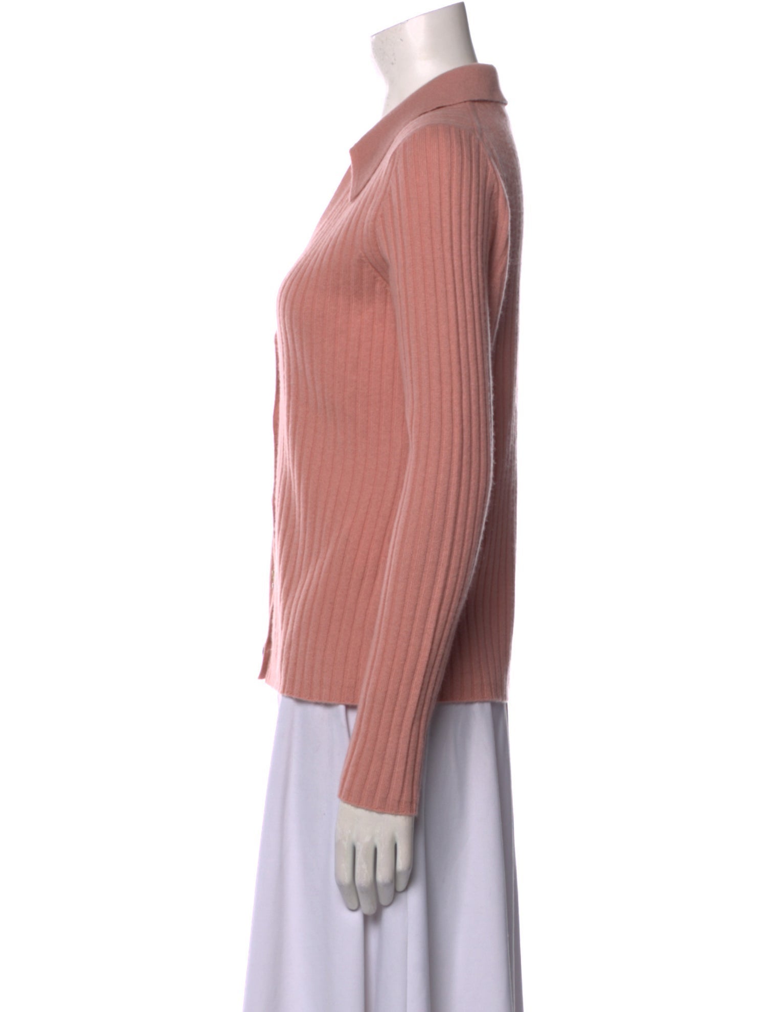 Veronica Beard Cashmere Plunge Neckline Sweater