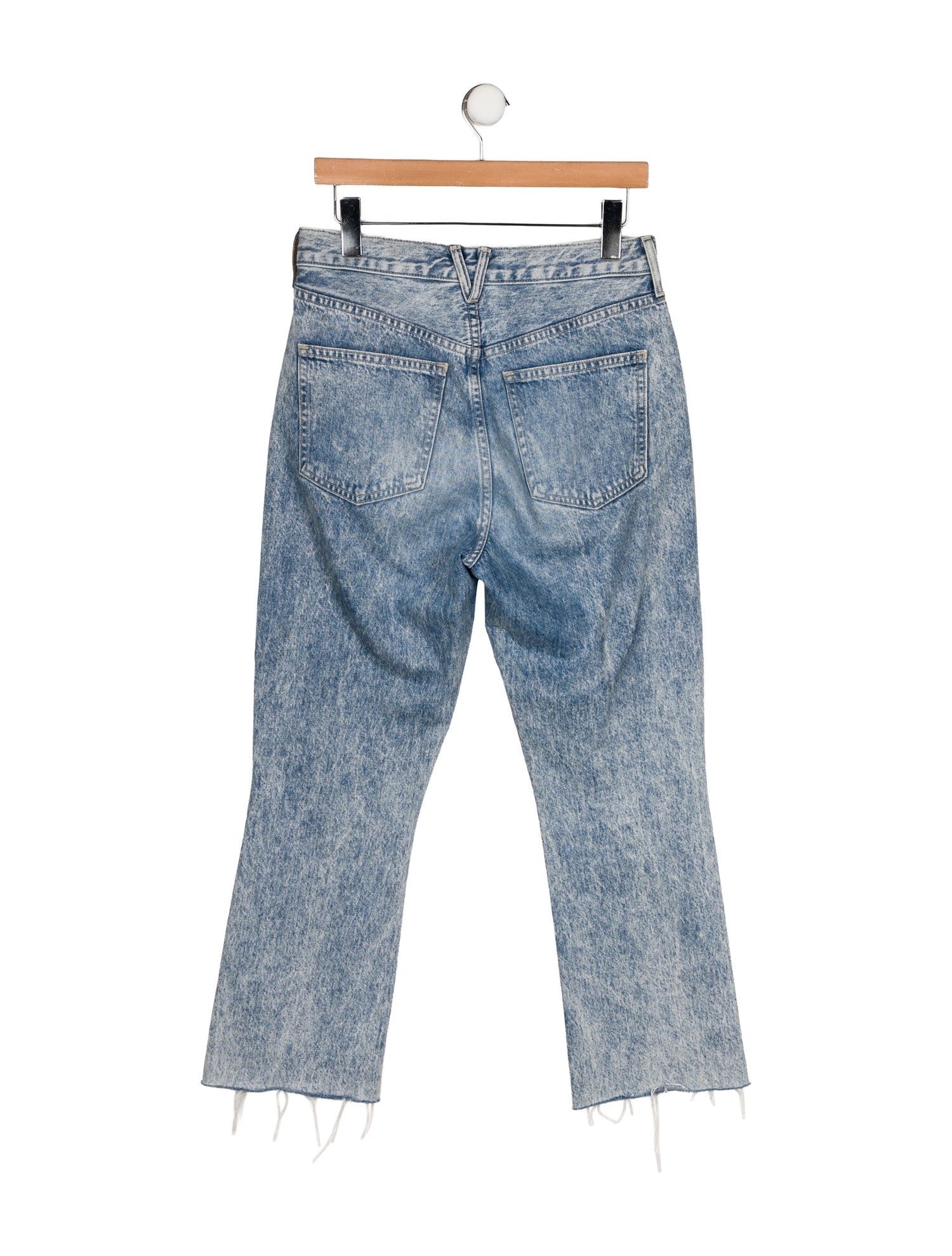 Veronica Beard Mid-Rise Straight Leg Jeans