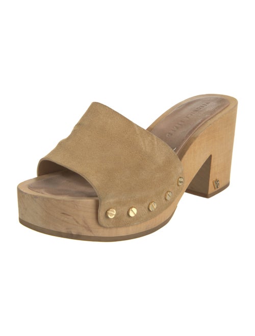 Veronica Beard Suede Slides