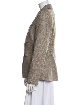 Veronica Beard Wool Tweed Pattern Blazer