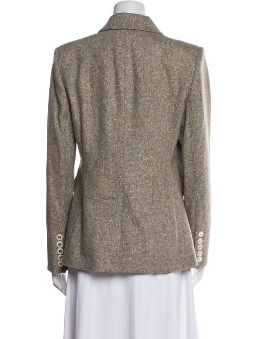 Veronica Beard Wool Tweed Pattern Blazer