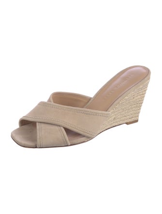 Veronica Beard Suede Printed Espadrilles