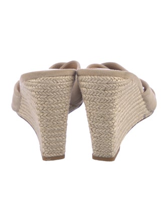 Veronica Beard Suede Printed Espadrilles