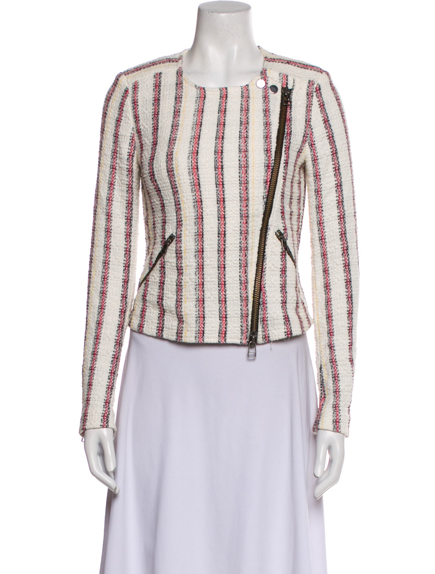 Veronica Beard Striped Evening Jacket