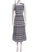 Veronica Beard Striped Long Dress