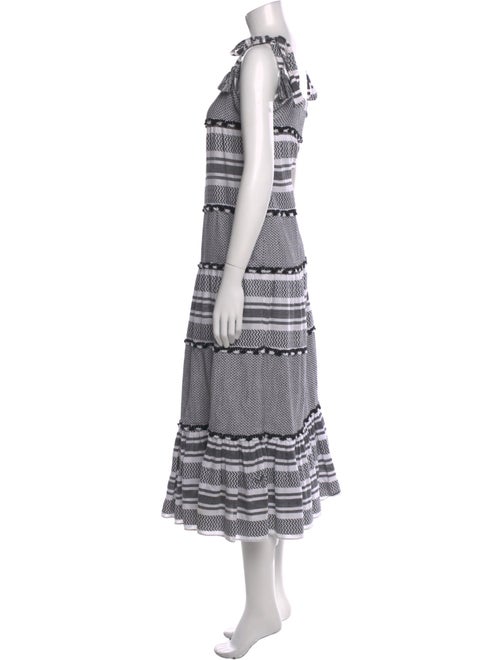 Veronica Beard Striped Long Dress