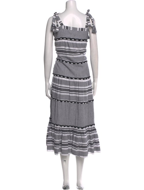 Veronica Beard Striped Long Dress