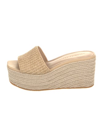 Veronica Beard Straw Espadrilles