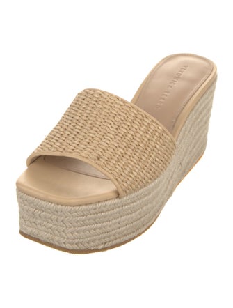 Veronica Beard Straw Espadrilles
