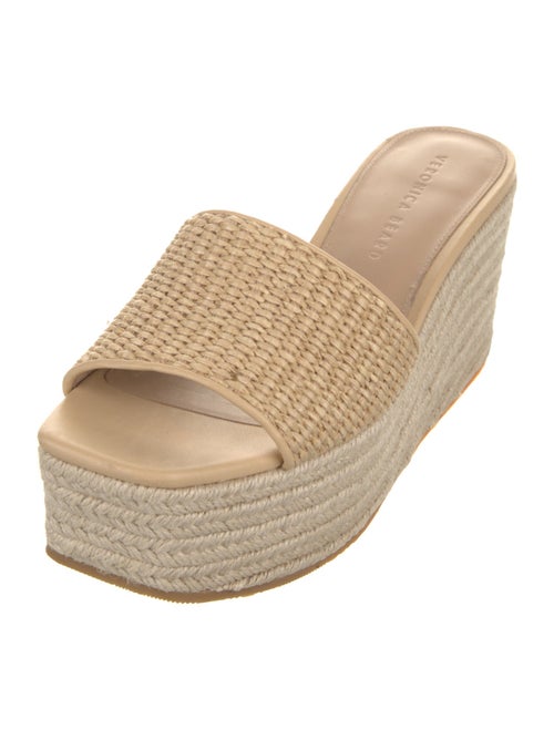 Veronica Beard Straw Espadrilles