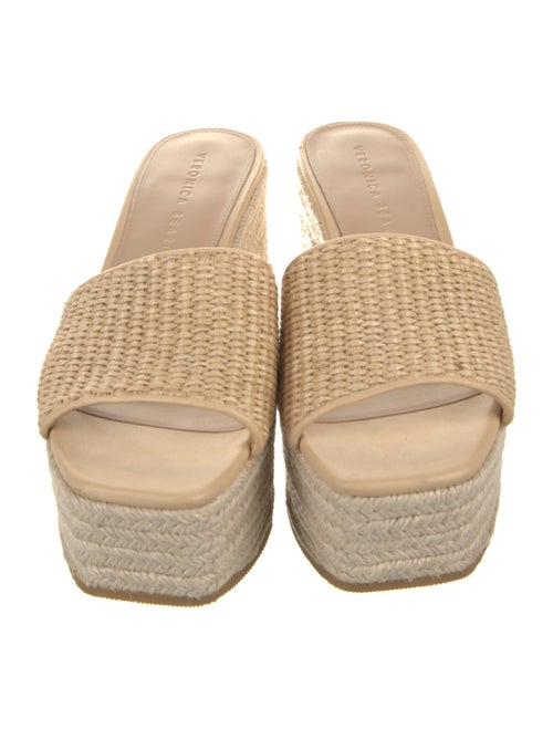 Veronica Beard Straw Espadrilles