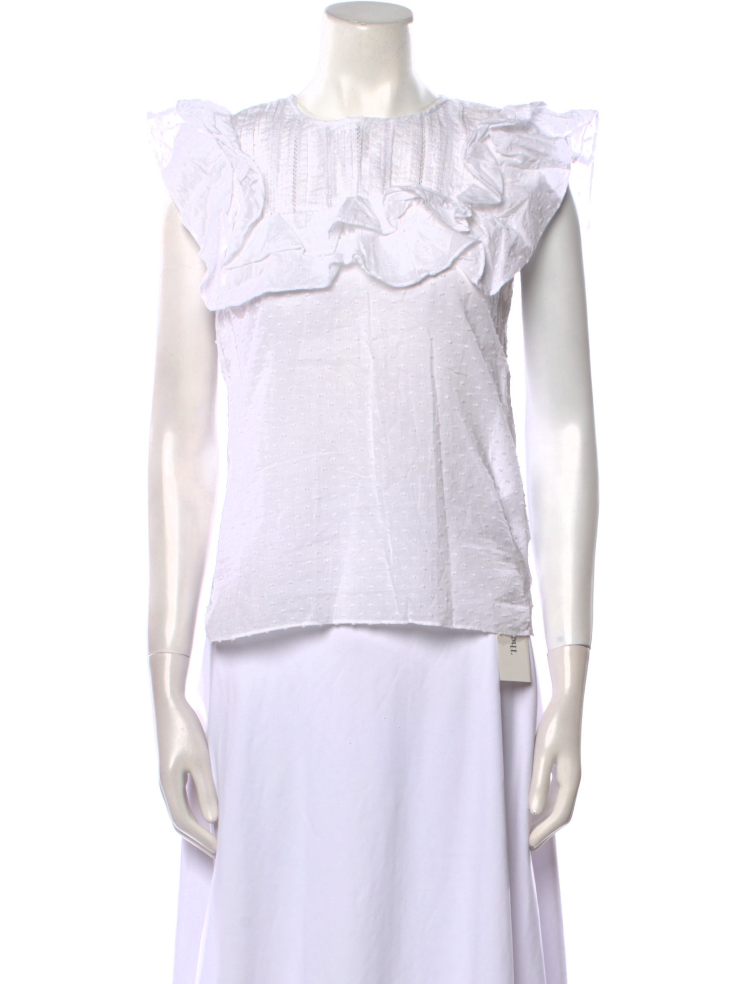 Veronica Beard Bateau Neckline Short Sleeve Top