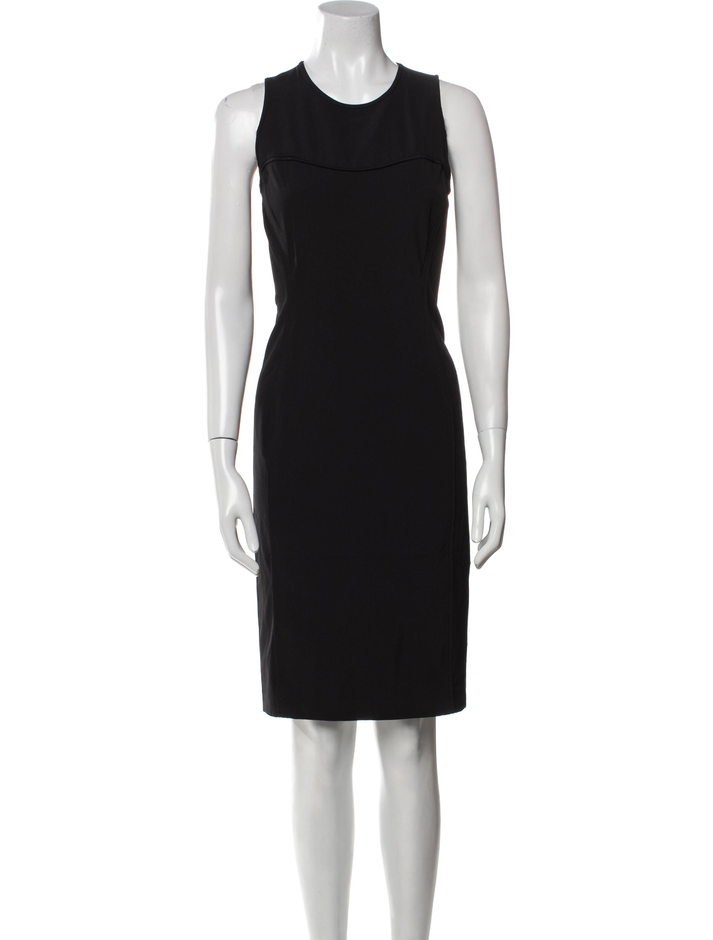 Veronica Beard Crew Neck Knee-Length Dress