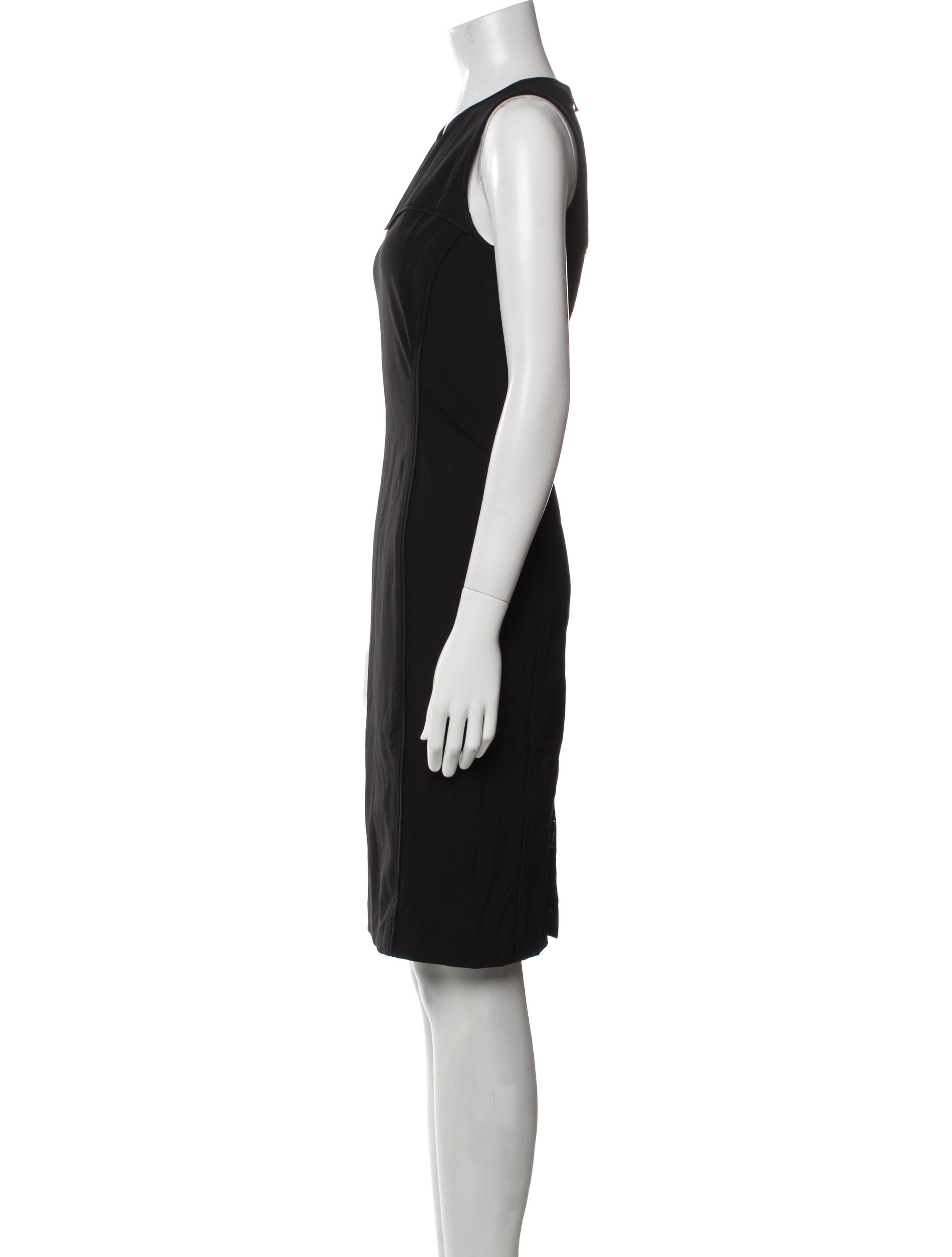 Veronica Beard Crew Neck Knee-Length Dress