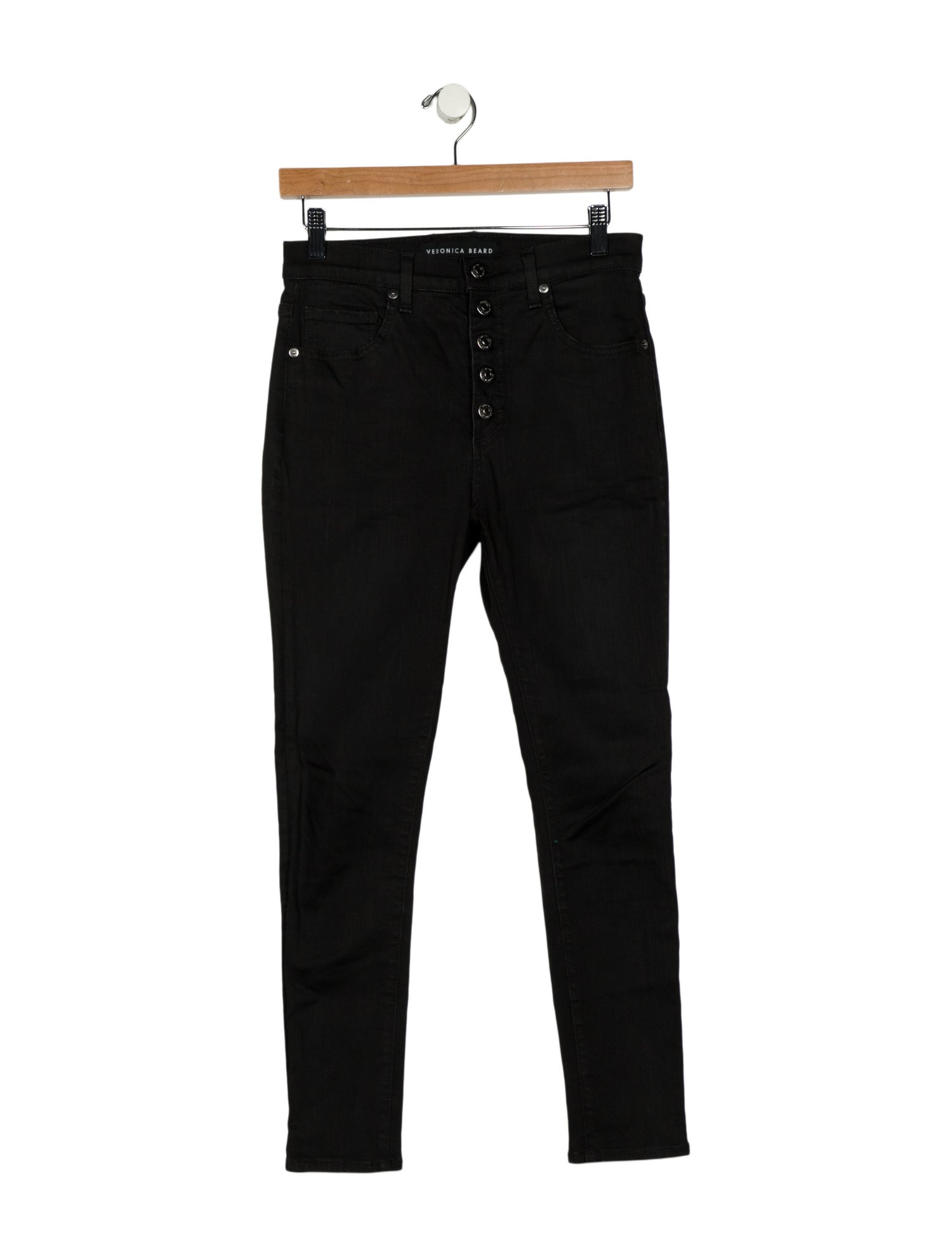 Veronica Beard High-Rise Skinny Leg Jeans