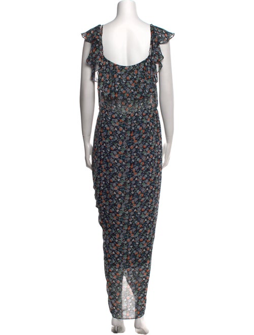 Veronica Beard Silk Long Dress