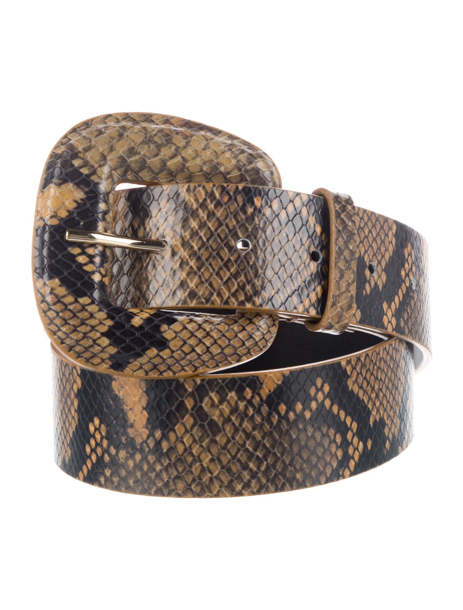 Veronica Beard Wide Leather Belt