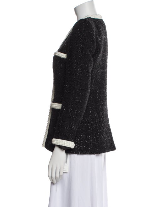 Veronica Beard Wool Tweed Pattern Jacket