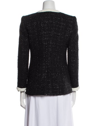 Veronica Beard Wool Tweed Pattern Jacket