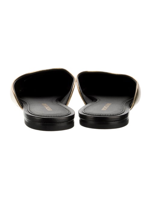 Veronica Beard Leather Mules