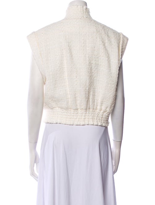 Veronica Beard Tweed Pattern Vest