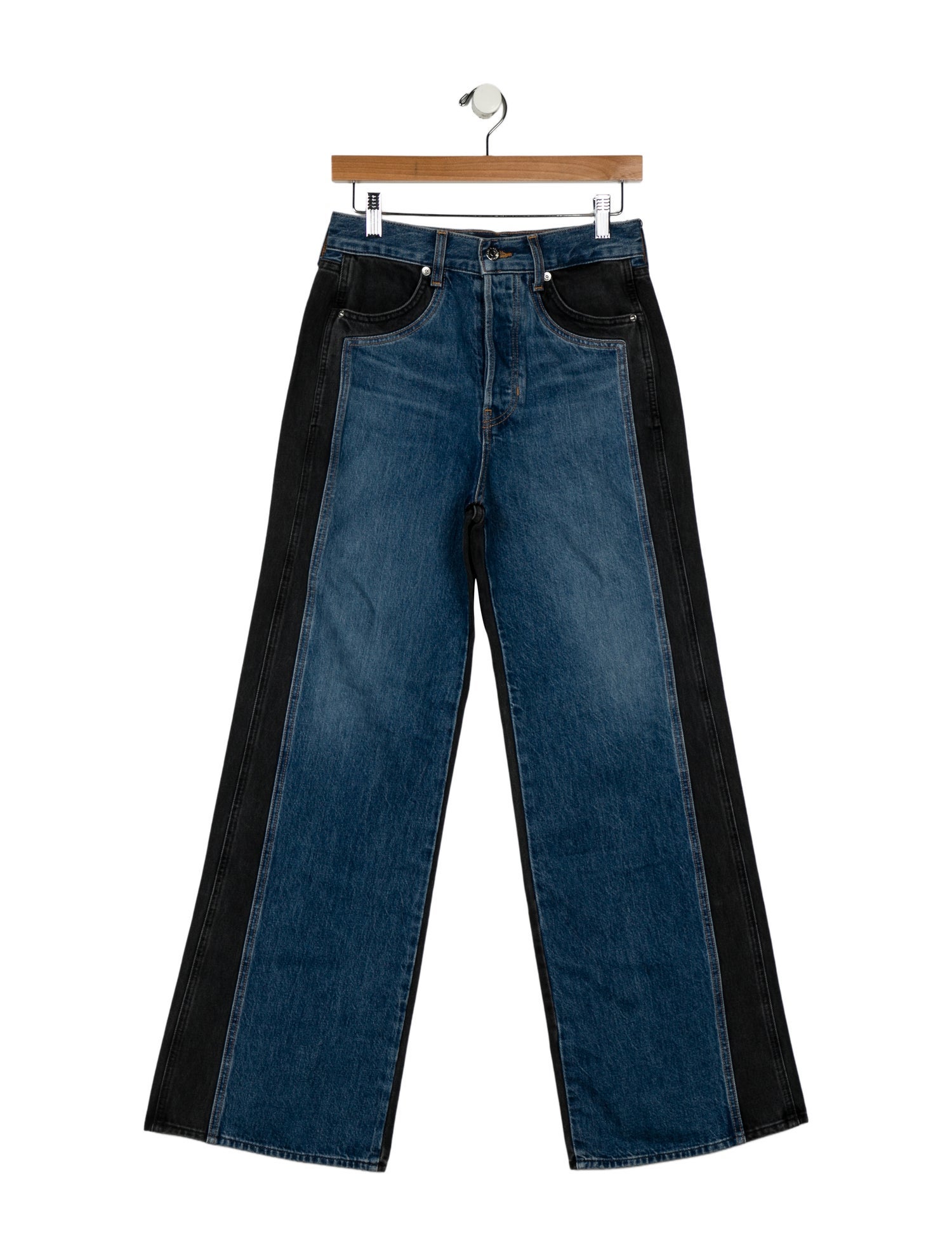 Veronica Beard High-Rise Wide Leg Jeans w/ Tags
