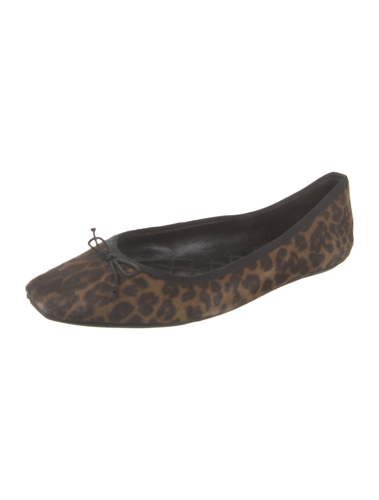 Veronica Beard Leather Printed Flats