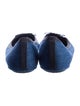 Veronica Beard Denim Bow Accents Ballet Flats