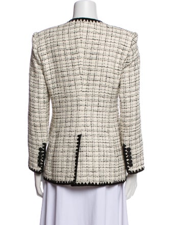 Veronica Beard Tweed Pattern Blazer