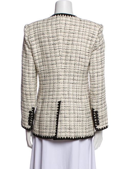 Veronica Beard Tweed Pattern Blazer