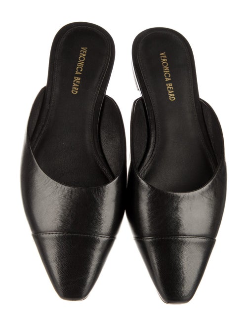 Veronica Beard Leather Mules