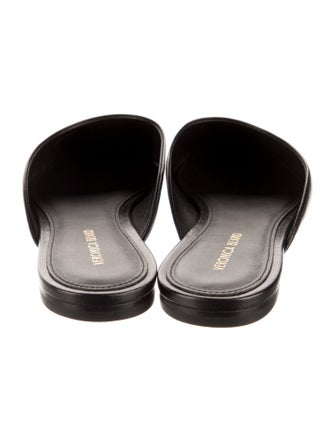Veronica Beard Leather Mules